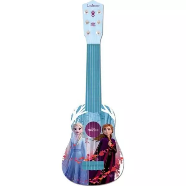 Lexibook - Guitare enfant Reine des Neiges - Bleu - 53cm