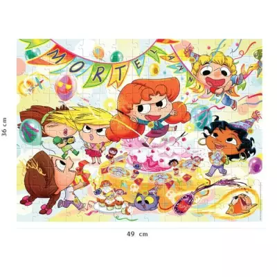 Puzzle Nathan Mortel Anniversaire Mortelle Adele - NATHAN - 150 pieces