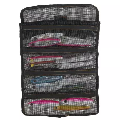 Trousse a jigs SAKURA - JIG ROLL BINDER - 30cm - 9 compartiments en me