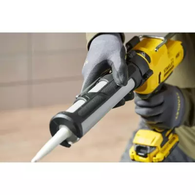 Pistolet a Mastic - STANLEY FATMAX V20 - SFMCE600B-XJ - Lithium 18V -