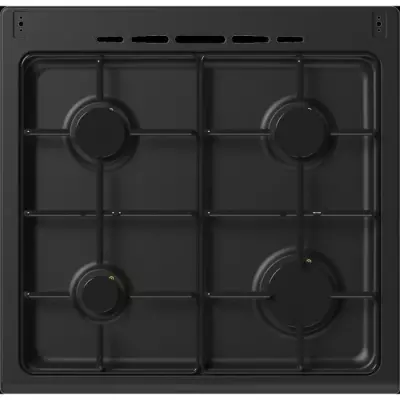 Cuisiniere gaz CONTINENTAL EDISON CECG60FCB1 - 4 feux - L59,8 x P61 xH