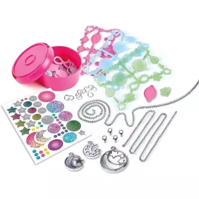 Coffret création de bracelets et colliers illuminés - Crazy Chic - C