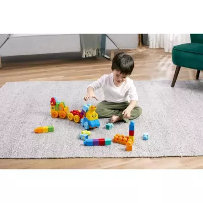 Mega Bloks - Le Train de l'Alphabet - Jouet de construction - 12 mois