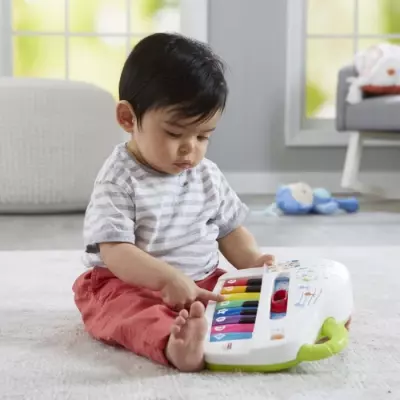 Fisher-Price - Mon Piano Rigolo - Jouet d'éveil - 6 mois et + GFK11