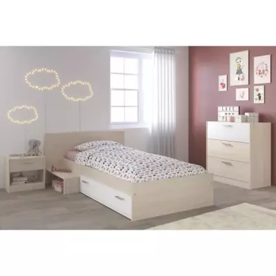 PARISOT Chambre Enfant Complete style contemporain décor acacia clair