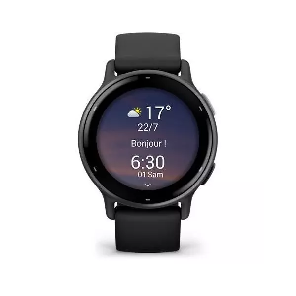 Montre connectée - GARMIN - Vivoactive 5 - Bracelet silicone noir