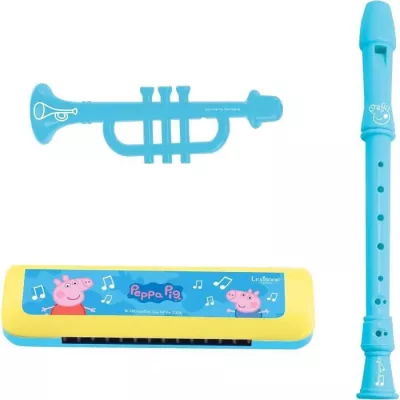 Lexibook - Set Musical Peppa Pig - 7 instruments - Rangement dans le t