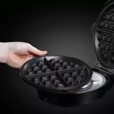 Russell Hobbs 24620-56 Gaufrier Fiesta 3en1 Plaque Gaufre Cupcake et D