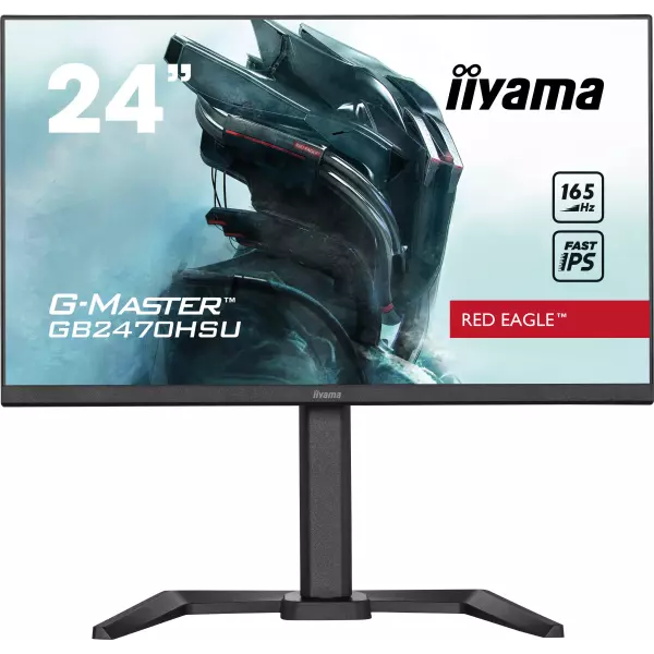 iiyama G-MASTER GB2470HSU-B5 LED display 61 cm (24") 1920 x 1080 pixels Full HD Noir