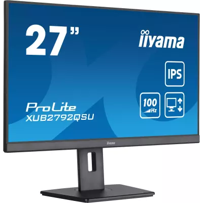 iiyama ProLite XUB2792QSU-B6 écran plat de PC 68,6 cm (27") 2560 x 1440 pixels Full HD LED Noir