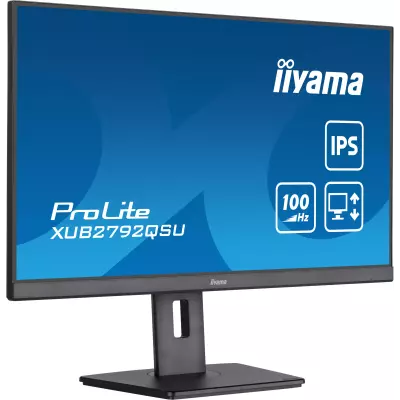 iiyama ProLite XUB2792QSU-B6 écran plat de PC 68,6 cm (27") 2560 x 1440 pixels Full HD LED Noir