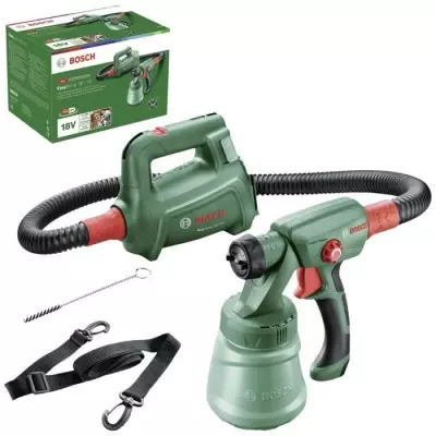 Pistolet a peinture Bosch - EasySpray 18V-100 - Sans fil - Vert - 0,8