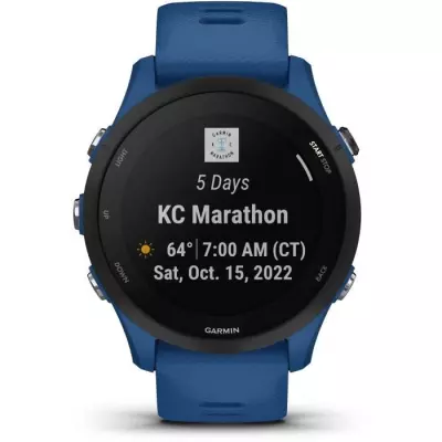 Montre connectée sport - GARMIN - Forerunner 255 - Bleue