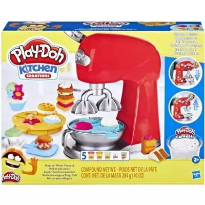 Play-Doh Robot pâtissier, jouet de pâte a modeler avec accessoires d