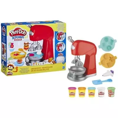 Play-Doh Robot pâtissier, jouet de pâte a modeler avec accessoires d