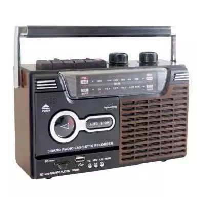 Radio-cassette enregistreur - INOVALLEY - RK10N - Haut-parleur 1 x 8 W