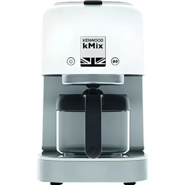 Cafetiere filtre kMix - KENWOOD - COX750WH - 1200 W - Blanc - 8 tasses - Sélecteur d'arôme