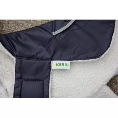 Manteau chaud pour chien - KERBL - TEDDY - 55 cm - Bleu