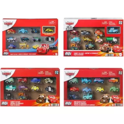 Cars Disney Pixar - Coffret 10 Véhicules (modeles aléatoires) - Peti