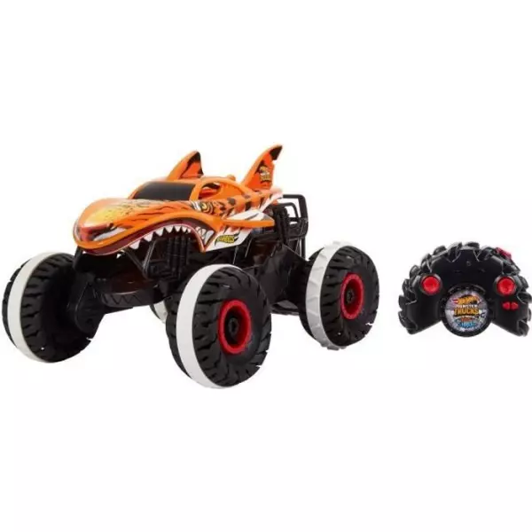 Hot Wheels-Monster Trucks-L'Inarretable Tiger Shark-Véhicule RC HGV87