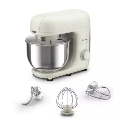 MOULINEX Bake Essential Robot pâtissier, Bol 4.8 L, Kit de pâtisseri