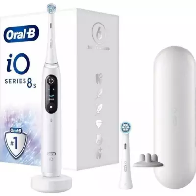 Brosse a dents électrique - Oral-B - iO 8N - Gencives sensibles - 2 b