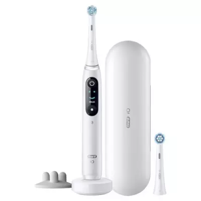 Brosse a dents électrique - Oral-B - iO 8N - Gencives sensibles - 2 b