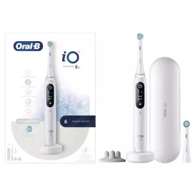 Brosse a dents électrique - Oral-B - iO 8N - Gencives sensibles - 2 b