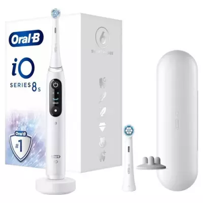 Brosse a dents électrique - Oral-B - iO 8N - Gencives sensibles - 2 b