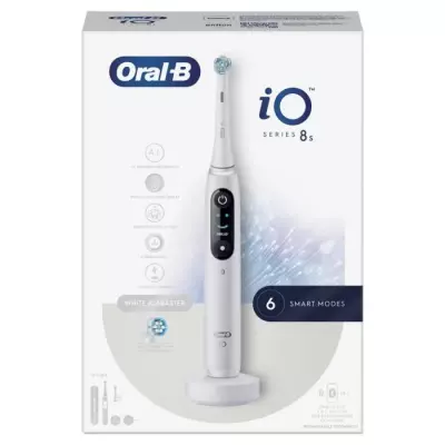 Brosse a dents électrique - Oral-B - iO 8N - Gencives sensibles - 2 b