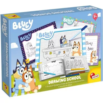 Drawing school - Bluey drawing school - to learn to draw - LISCIANI