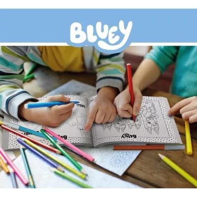 Drawing school - Bluey drawing school - to learn to draw - LISCIANI