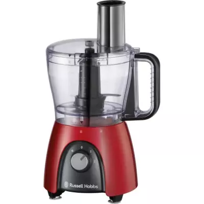 Robot culinaire - RUSSEL HOBBS - Desire Red - 600 W - 2 vitesses + pul