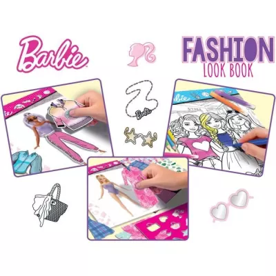 Fashion collection creation booklet - Barbie sketch book fashion look