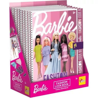 Fashion collection creation booklet - Barbie sketch book fashion look