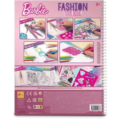 Fashion collection creation booklet - Barbie sketch book fashion look