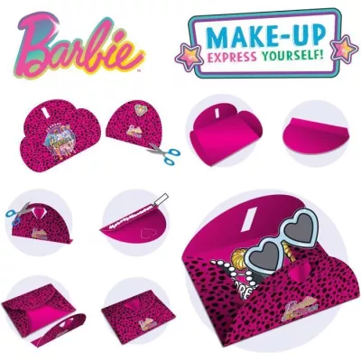 Book to learn how to apply makeup and makeup - Barbie sketch book make