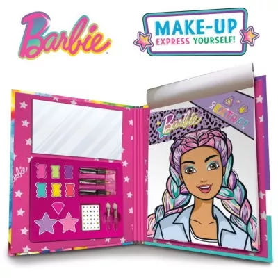 Book to learn how to apply makeup and makeup - Barbie sketch book make