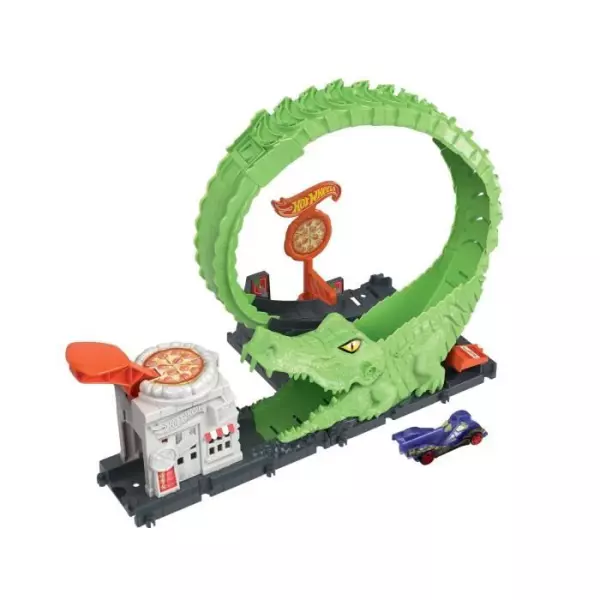 Hot Wheels-Looping Attaque de l'Alligator-Coffret, 1 voiture incluse - Hot Wheels - HKX39