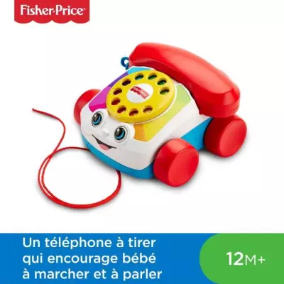 Fisher-Price - Le Téléphone Animé - Jouet d'éveil - 12 mois et + F