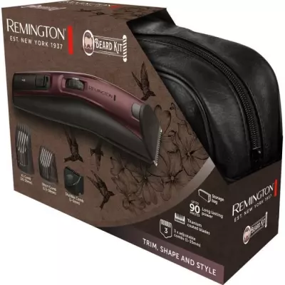 Coffret tondeuse barbe Remington MB4047 – sans fil, étanche – lam