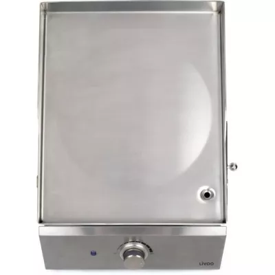 Gas plancha - LIVOO - DOC292 - 1 burner - Stainless steel