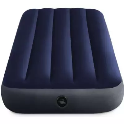 INTEX Matelas Gonflable Classic Downy Fiber Tech 1 Place - 191 x 76 x