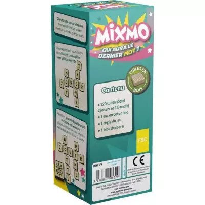 Jeu de société Mixmo - Asmodee - 2 a 6 joueurs - A partir de 8 ans -