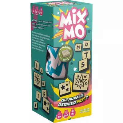 Jeu de société Mixmo - Asmodee - 2 a 6 joueurs - A partir de 8 ans -