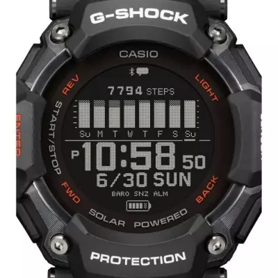 Montre - CASIO - G-Shock Sport - GBD-H2000-1AER - Noir et orange