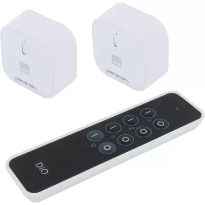 Kit 2 modules pour volet et télécommande - DIO CONNECTED HOME - 5485