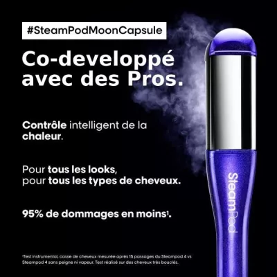 Steampod 4.0 Edition Limitée Moon Capsule - Lisseur-Boucleur Vapeur -