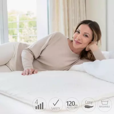 Surmatelas chauffant extra moelleux en polaire - MEDISANA - HU 672 - C