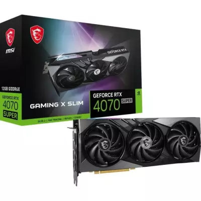 Carte graphique interne MSI - NVIDIA GeForce RTX 4070 SUPER 12G GAMING